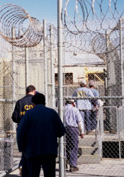 Prison yard